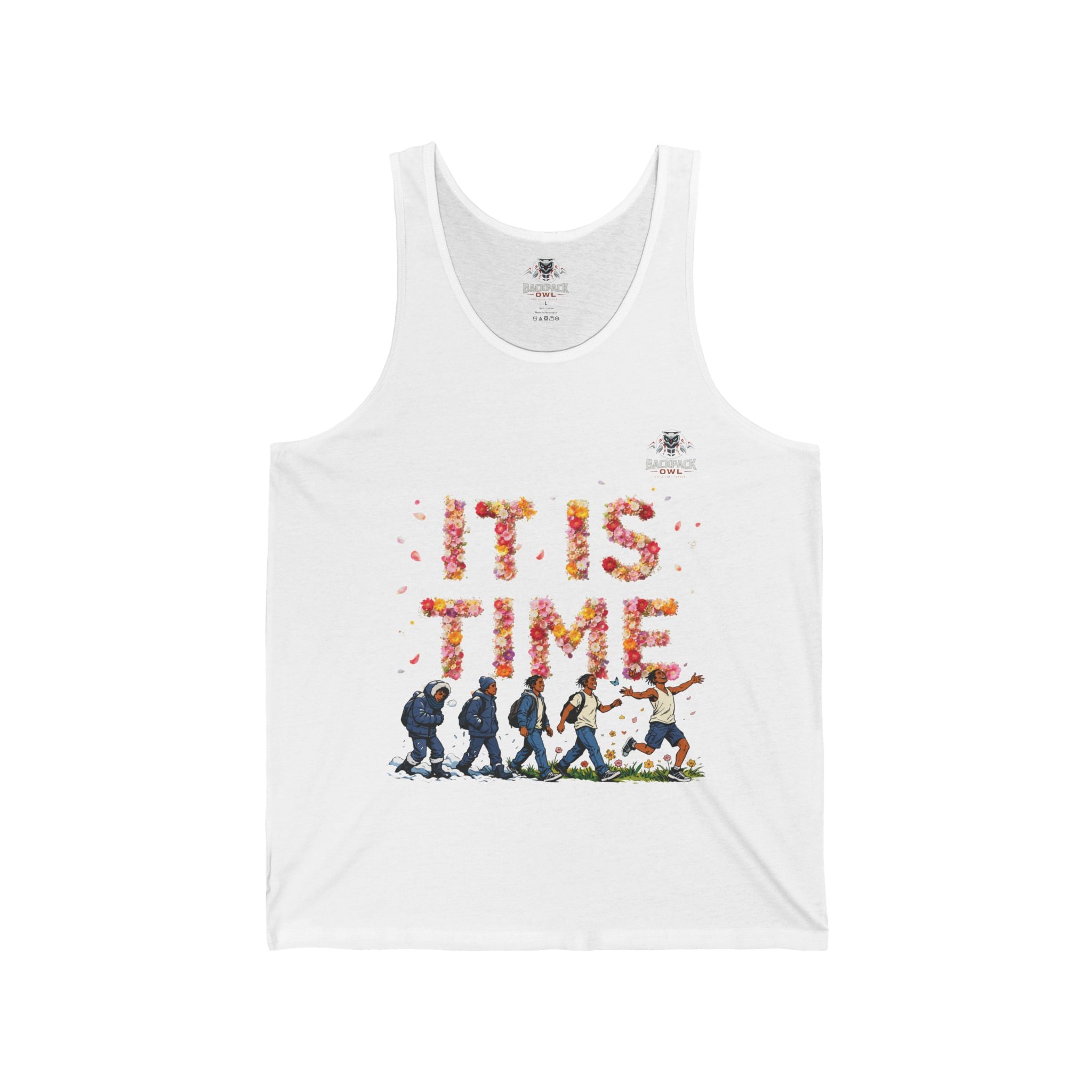 Spring Celebration Graphic Unisex Jersey Tank
