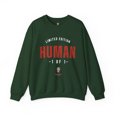 Humano de edición limitada: sudadera unisex con cuello redondo Heavy Blend™