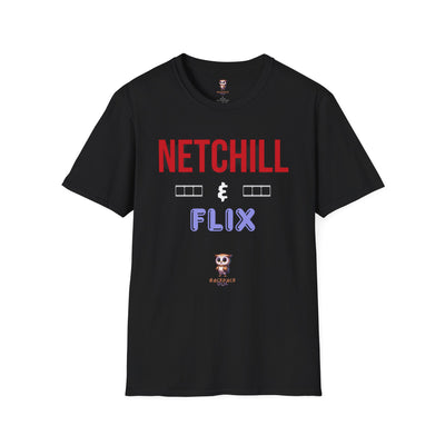 Netchill &amp; Flix - Camiseta unisex de estilo suave