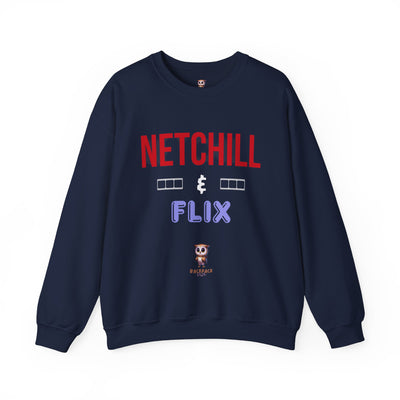 Netchill &amp; Flix - Sweat-shirt unisexe à col rond Heavy Blend™