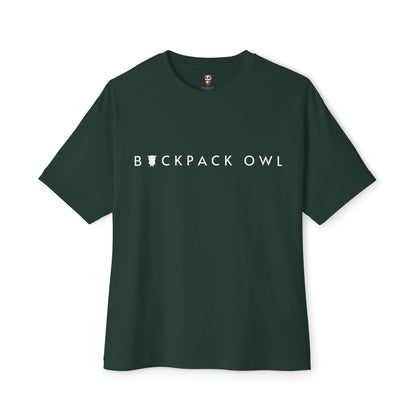 Backpack Owl Signature Unisex Oversized Boxy Tee