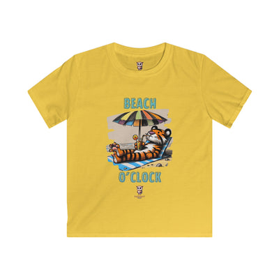 Beach O'Clock - Kids Softstyle Tee