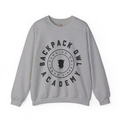 Backpack Owl Academy - Unisex Heavy Blend™ Crewneck Sweatshirt