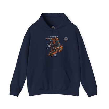 GO FOR IT Skateboarder Graphic Hoodie – Series MMXXVI/I