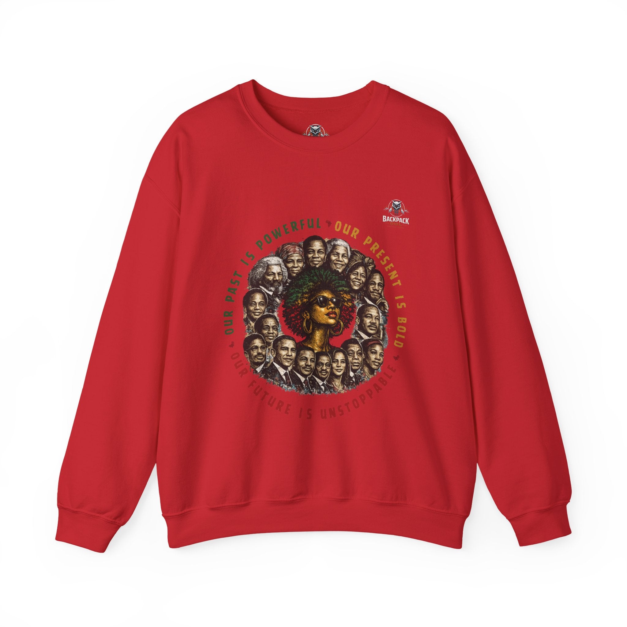 Afro Affirmation Graphic Crewneck Sweatshirt – Series MMXXVI/II