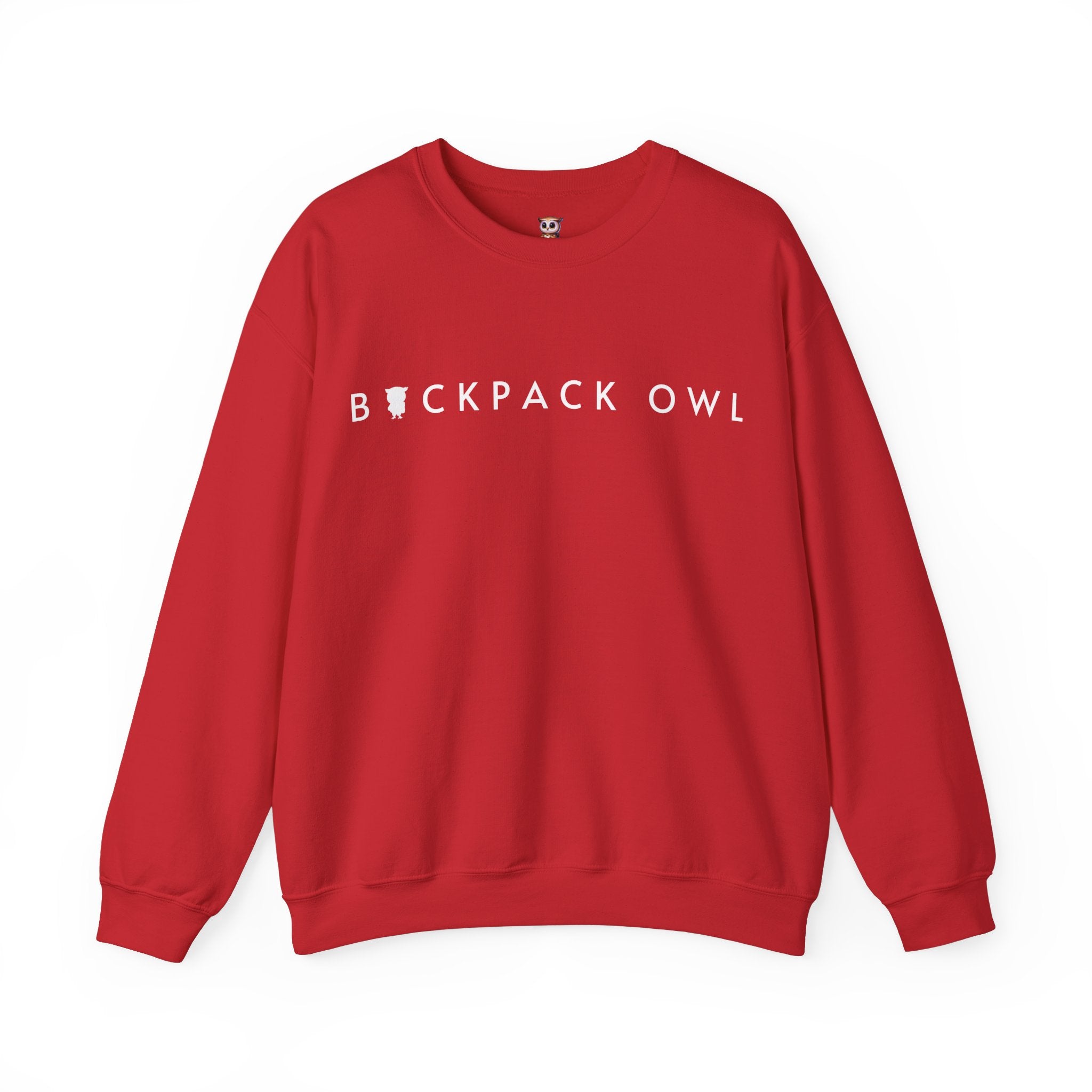 Backpack Owl Signature Unisex Heavy Blend™ Crewneck Sweatshirt