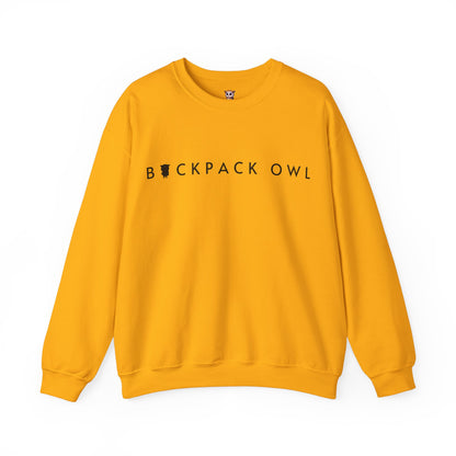 Backpack Owl Signature Unisex Heavy Blend™ Crewneck Sweatshirt