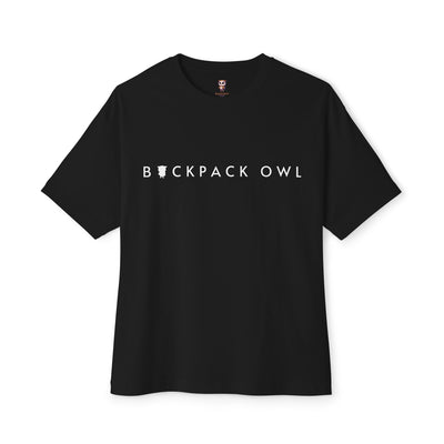 Backpack Owl Signature Unisex Oversized Boxy Tee