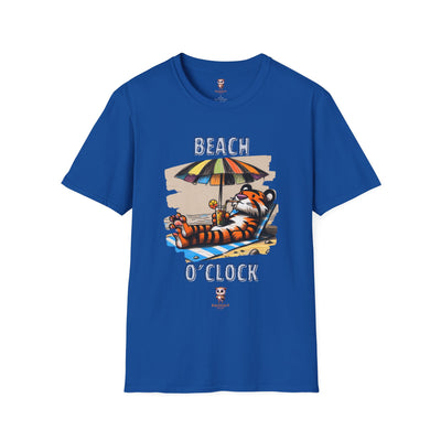 Beach O'Clock - Camiseta unisex de estilo suave