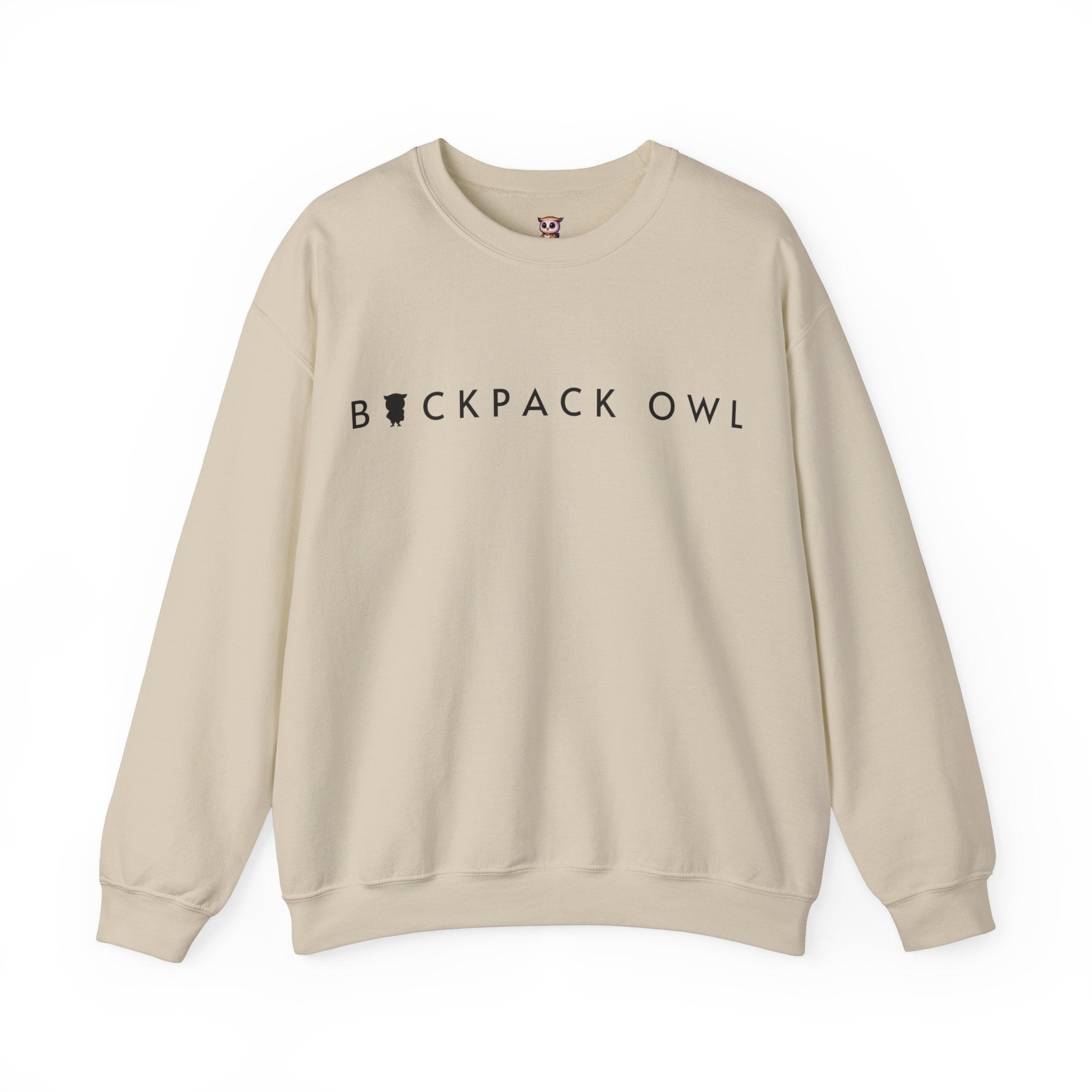 Backpack Owl Signature Unisex Heavy Blend™ Crewneck Sweatshirt