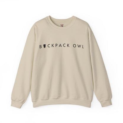 Backpack Owl Signature Unisex Heavy Blend™ Crewneck Sweatshirt