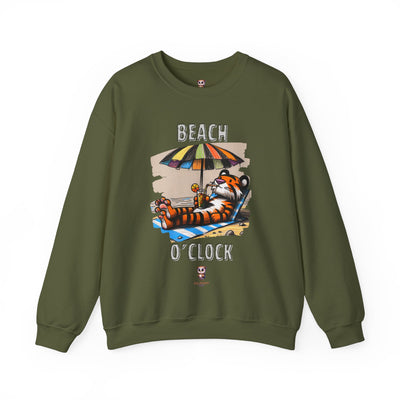 Beach O'Clock - Sudadera unisex con cuello redondo Heavy Blend™