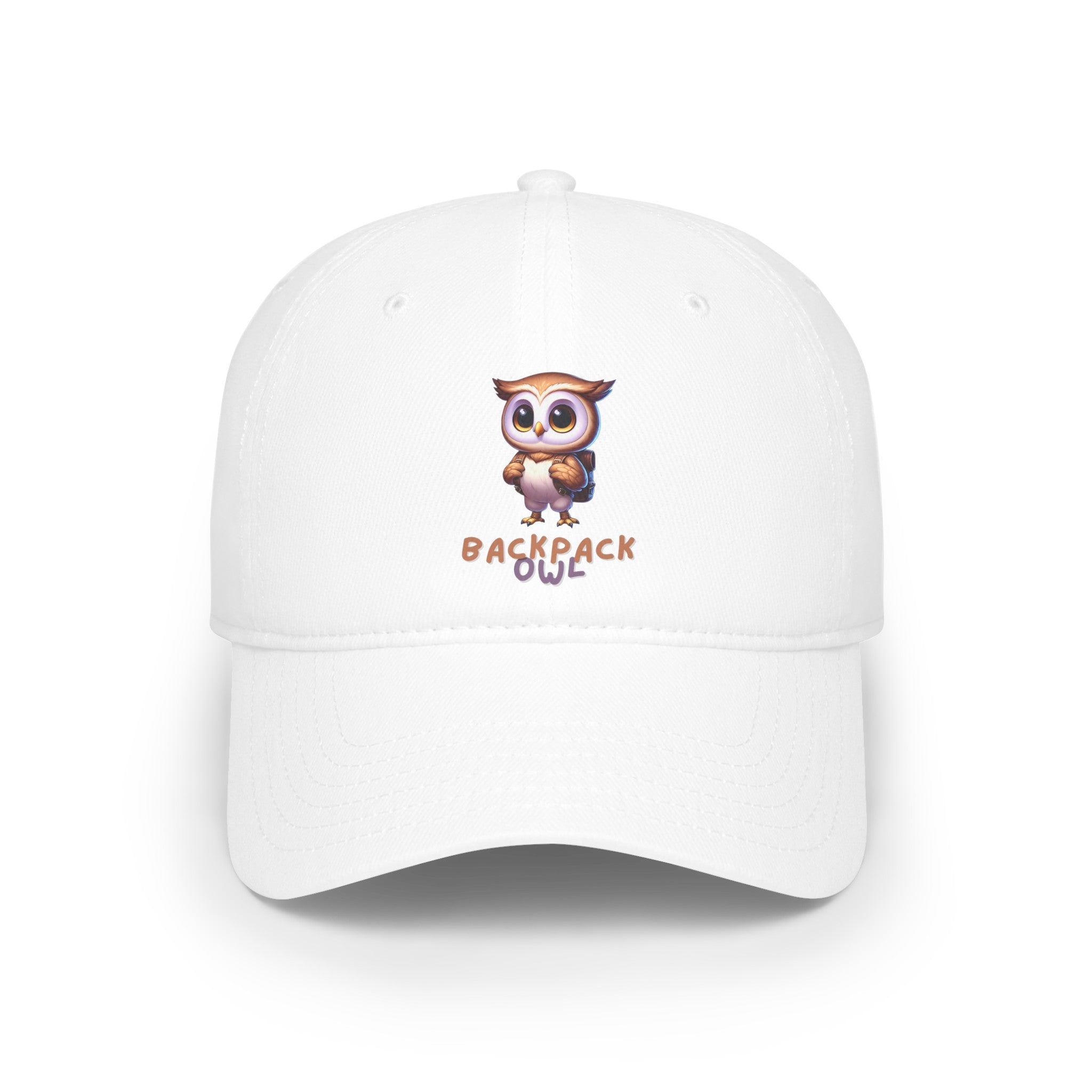 Original Simple Backpack Owl Low-profile Baseball Cap