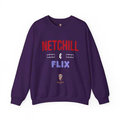 Netchill &amp; Flix - Sweat-shirt unisexe à col rond Heavy Blend™