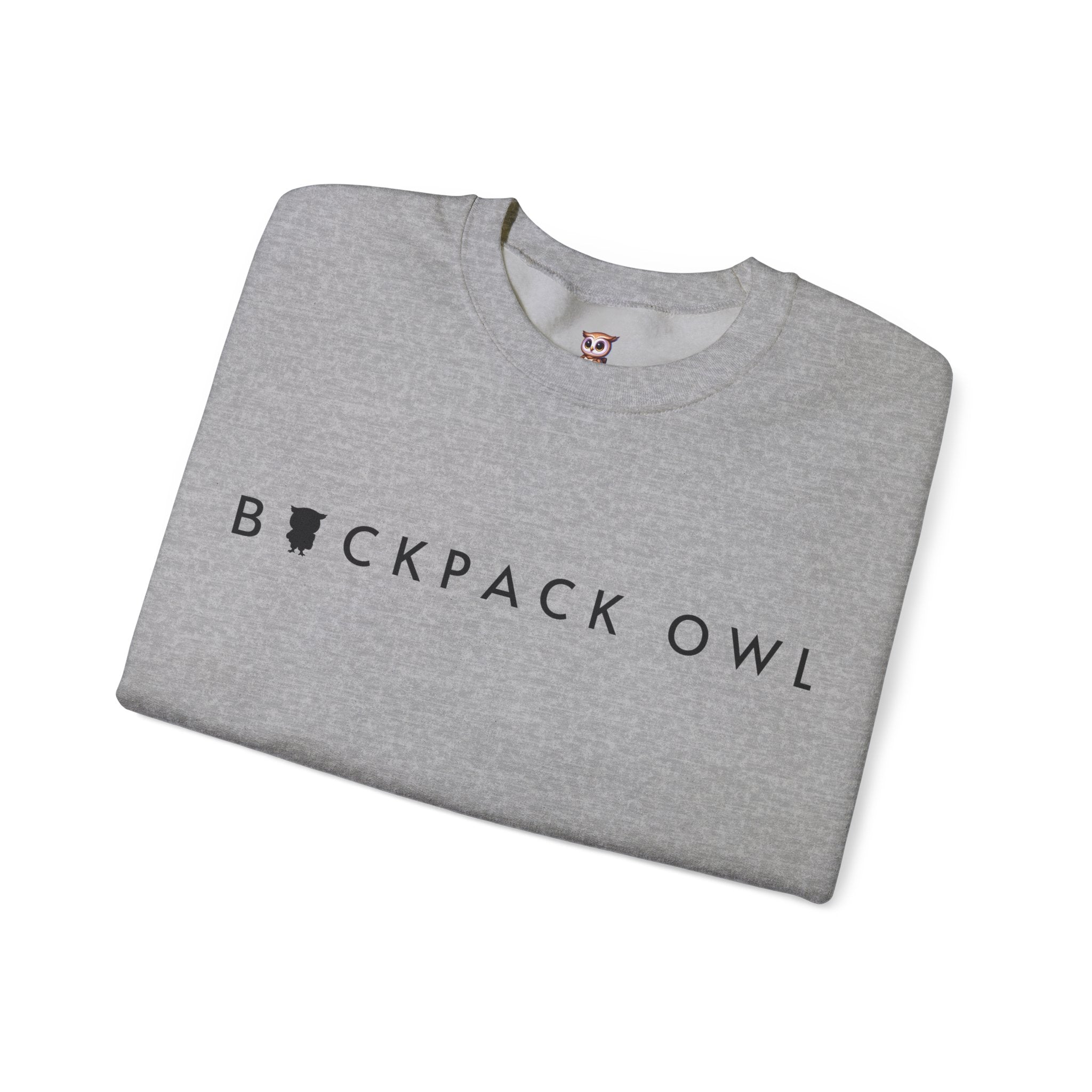 Backpack Owl Signature Unisex Heavy Blend™ Crewneck Sweatshirt