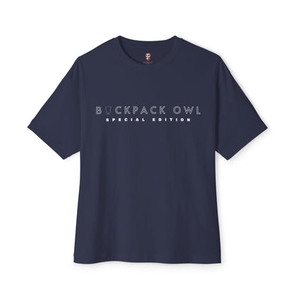 Backpack Owl Signature Unisex Oversized Boxy Tee - Special Edition