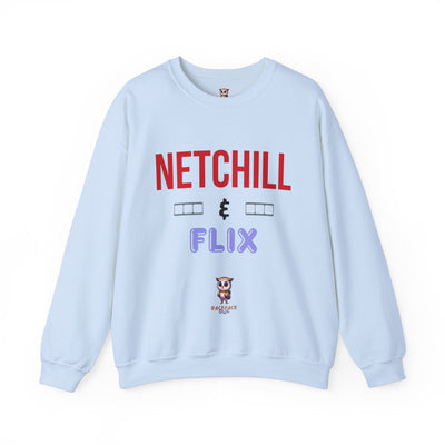 Netchill &amp; Flix - Sweat-shirt unisexe à col rond Heavy Blend™