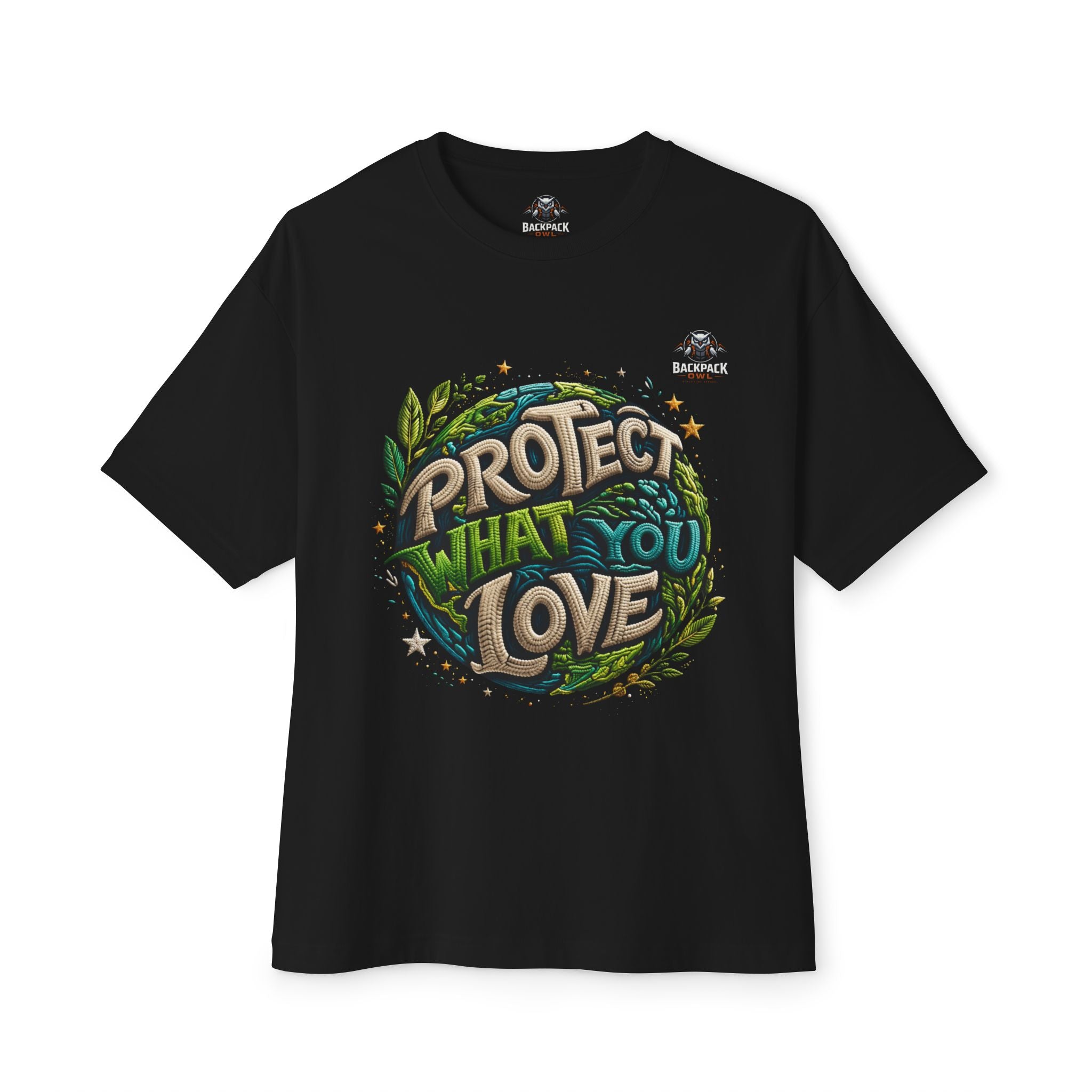 Protect What You Love Graphic Oversized Boxy Tee – Series MMXXVI/IV