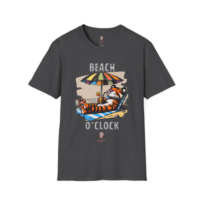 Beach O'Clock - Camiseta unisex de estilo suave