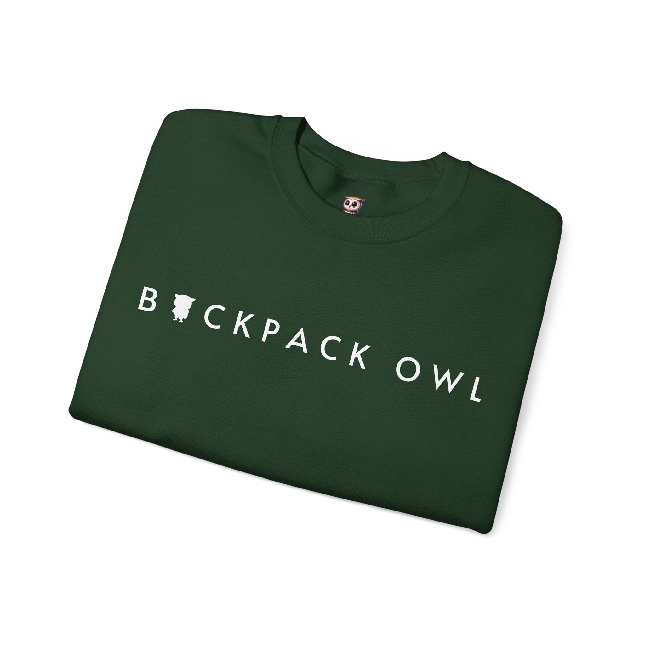 Backpack Owl Signature Unisex Heavy Blend™ Crewneck Sweatshirt