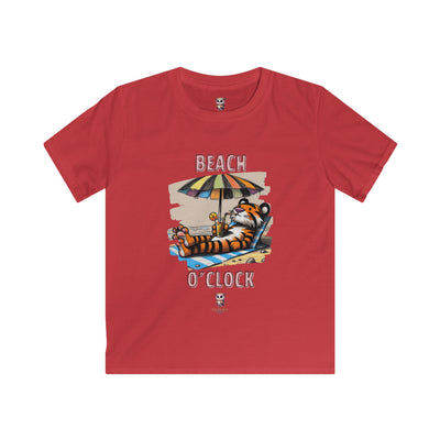Beach O'Clock - Kids Softstyle Tee