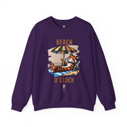 Beach O'Clock - Sweat-shirt unisexe à col rond Heavy Blend™