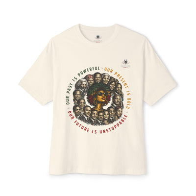 Afro Affirmation Graphic Oversized Boxy Tee – Series MMXXVI/II