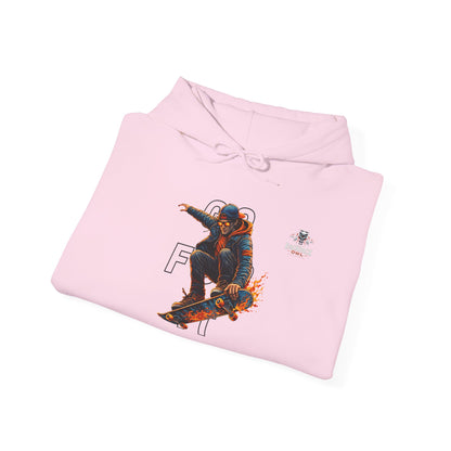 GO FOR IT Skateboarder Graphic Hoodie – Series MMXXVI/I