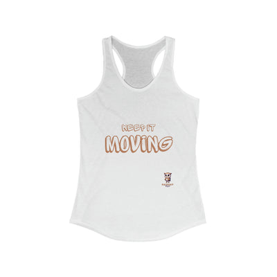 Mantenlo en movimiento - Tanque Racerback