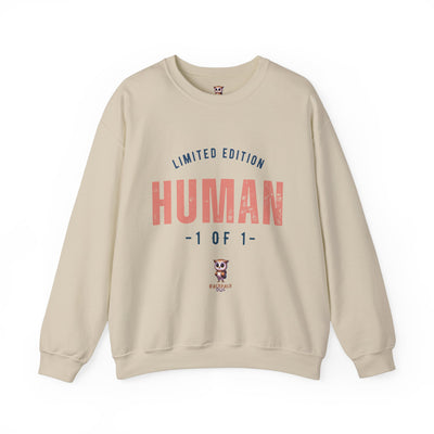 Humano de edición limitada: sudadera unisex con cuello redondo Heavy Blend™