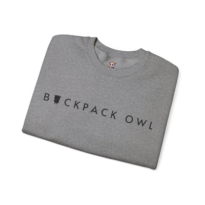 Backpack Owl Signature Unisex Heavy Blend™ Crewneck Sweatshirt