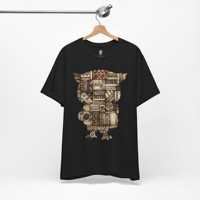 Hibou tribal en édition limitée - Tee-shirt à manches courtes en jersey unisexe