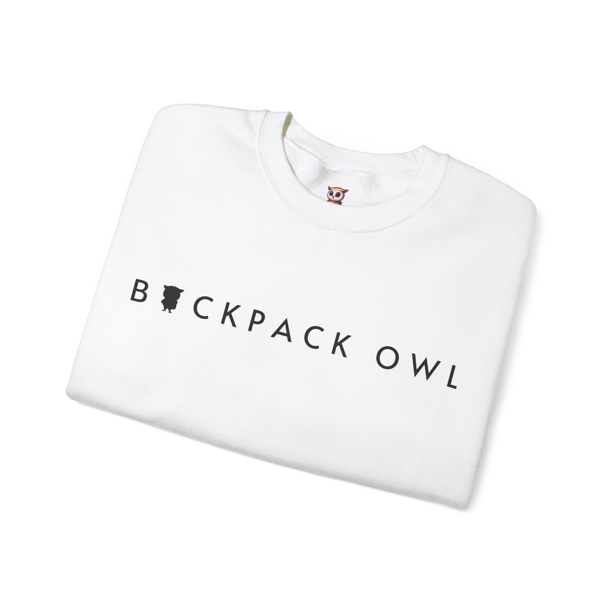 Backpack Owl Signature Unisex Heavy Blend™ Crewneck Sweatshirt