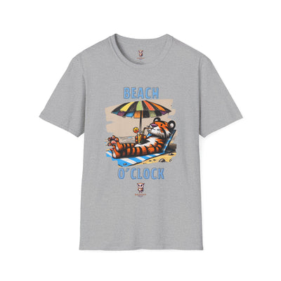 Beach O'Clock - Camiseta unisex de estilo suave