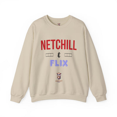 Netchill &amp; Flix - Sweat-shirt unisexe à col rond Heavy Blend™