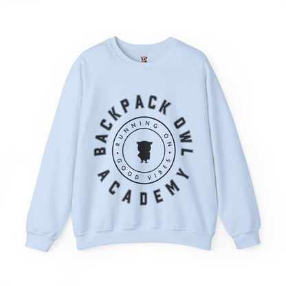 Backpack Owl Academy - Unisex Heavy Blend™ Crewneck Sweatshirt