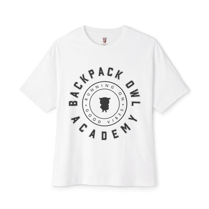 Backpack Owl Academy - Unisex Oversized Boxy Tee