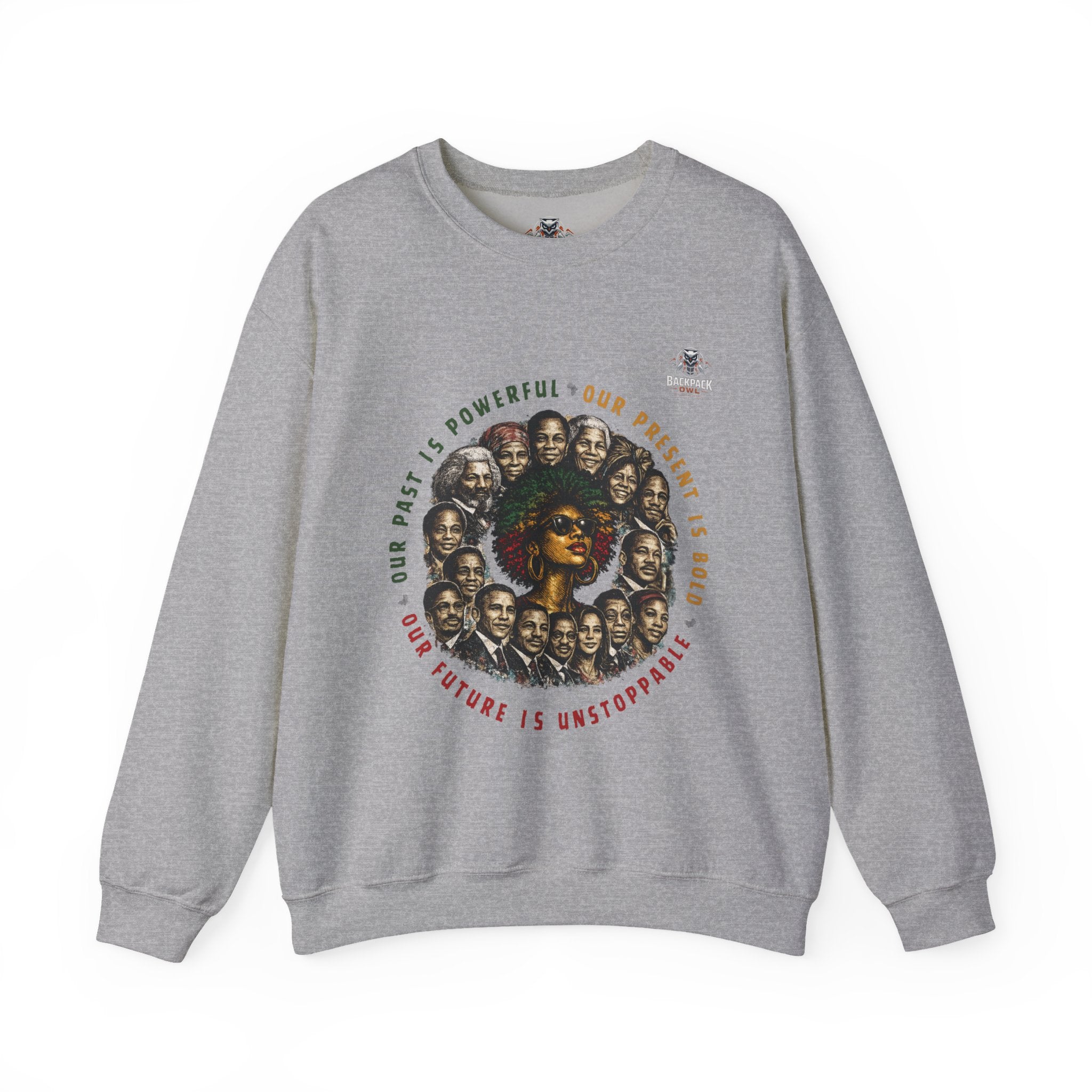 Afro Affirmation Graphic Crewneck Sweatshirt – Series MMXXVI/II