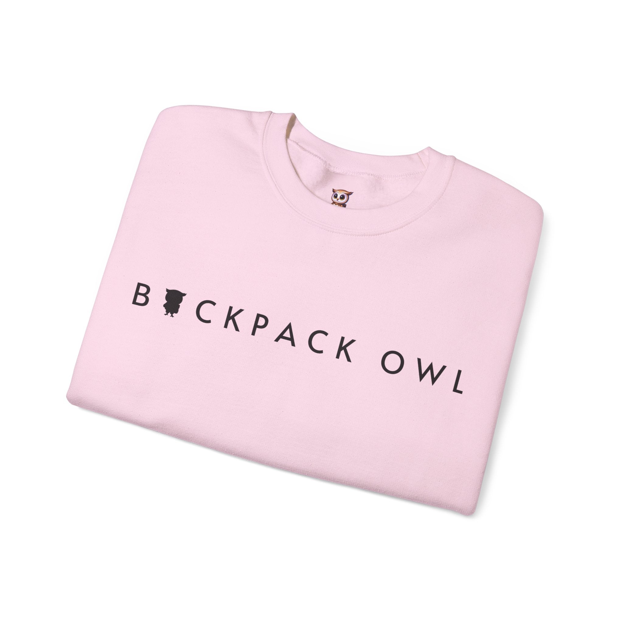 Backpack Owl Signature Unisex Heavy Blend™ Crewneck Sweatshirt