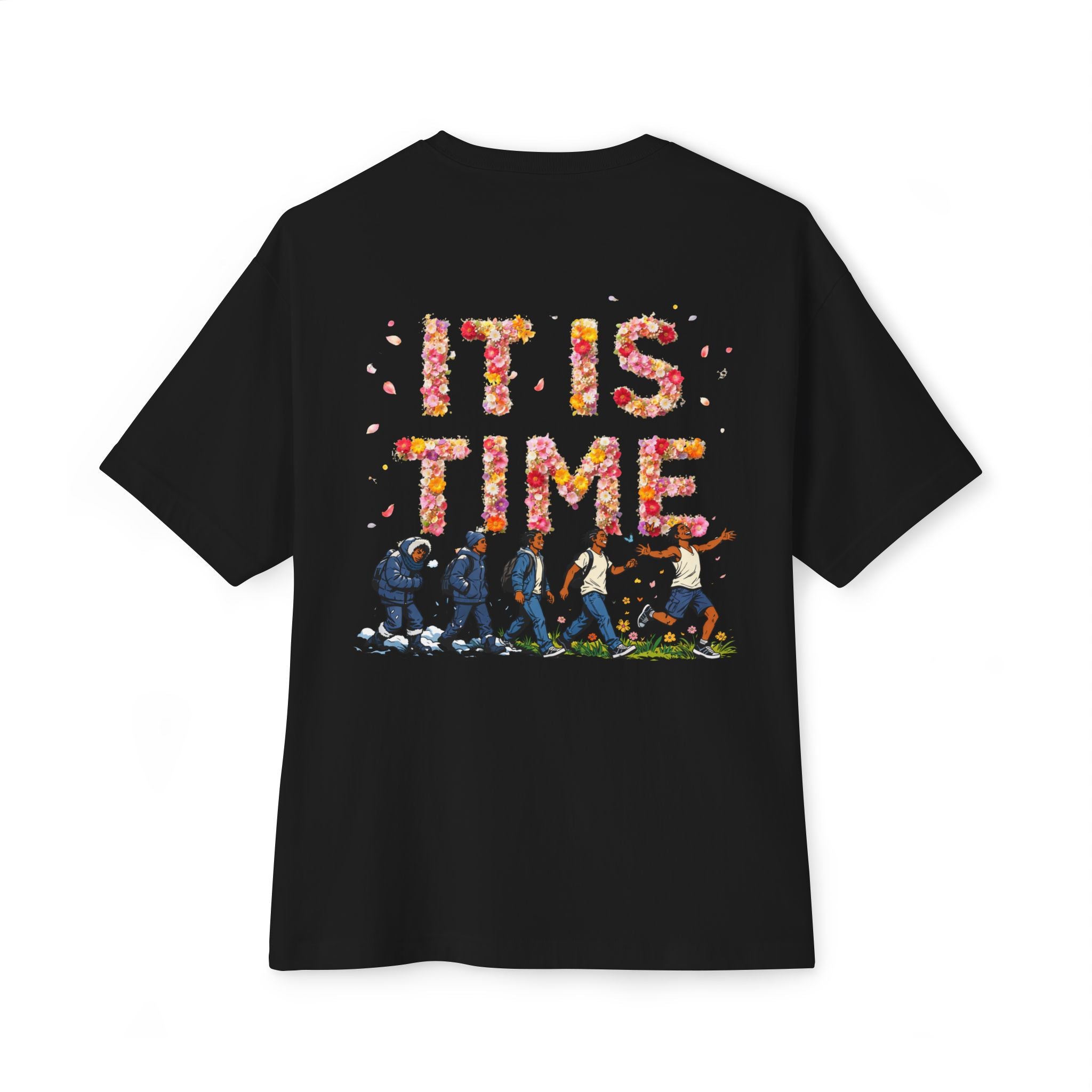 Spring Celebration Graphic Oversized Boxy Tee – Series MMXXVI/III