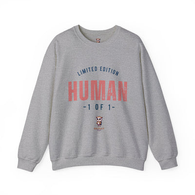 Humano de edición limitada: sudadera unisex con cuello redondo Heavy Blend™