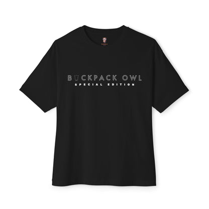 Backpack Owl Signature Unisex Oversized Boxy Tee - Special Edition