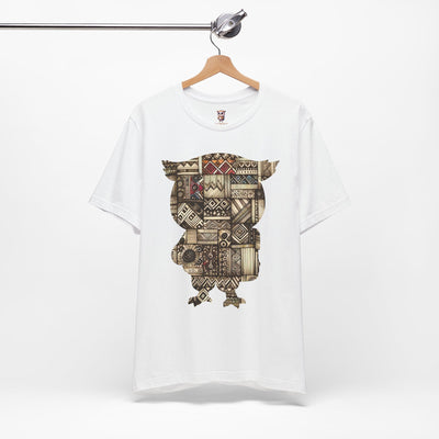 Hibou tribal en édition limitée - Tee-shirt à manches courtes en jersey unisexe