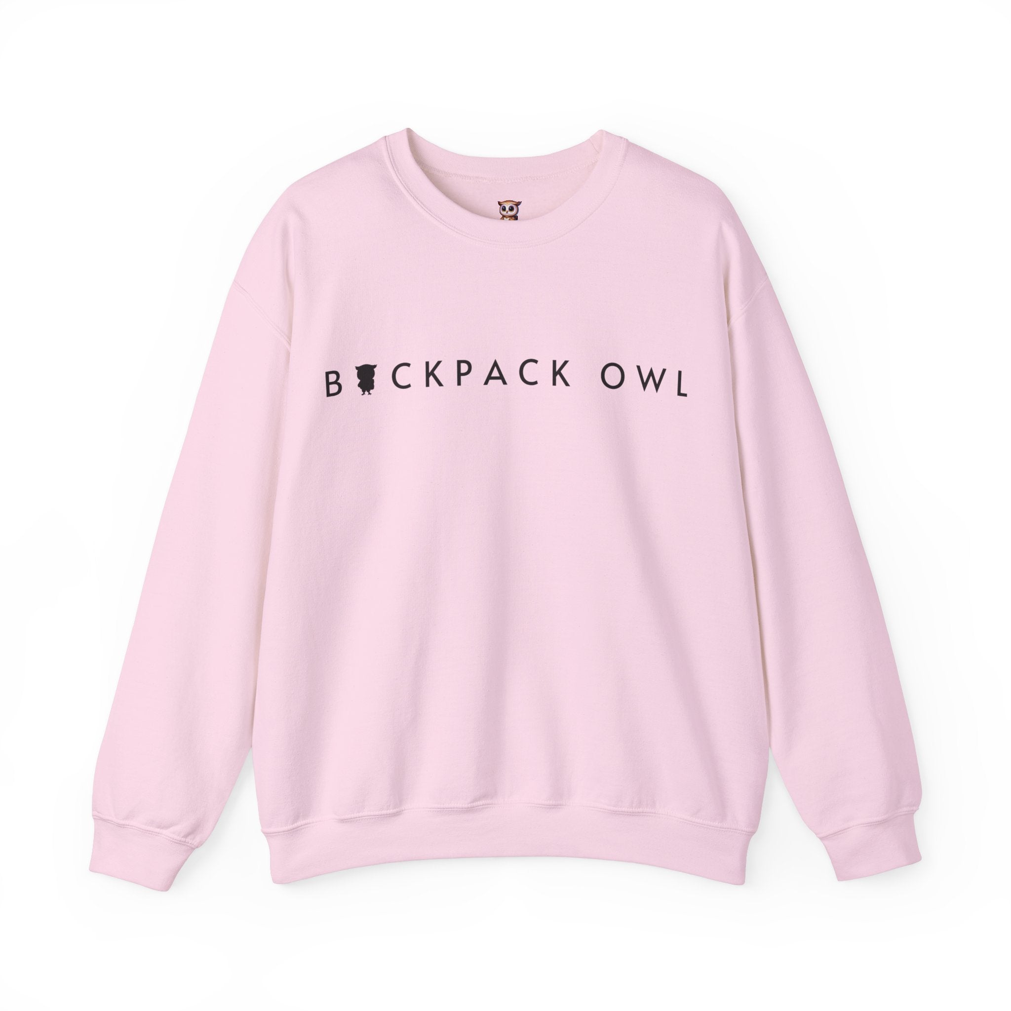 Backpack Owl Signature Unisex Heavy Blend™ Crewneck Sweatshirt