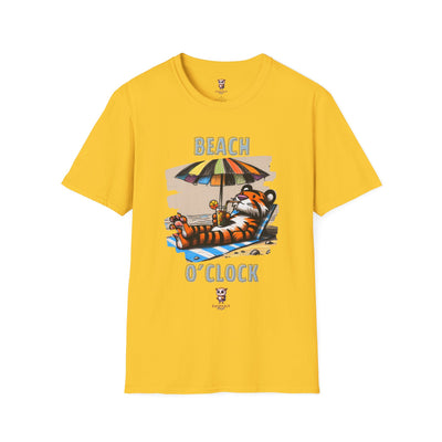 Beach O'Clock - Camiseta unisex de estilo suave