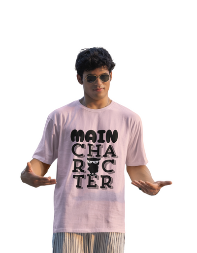 Main Character - Unisex Oversized Boxy Tee
