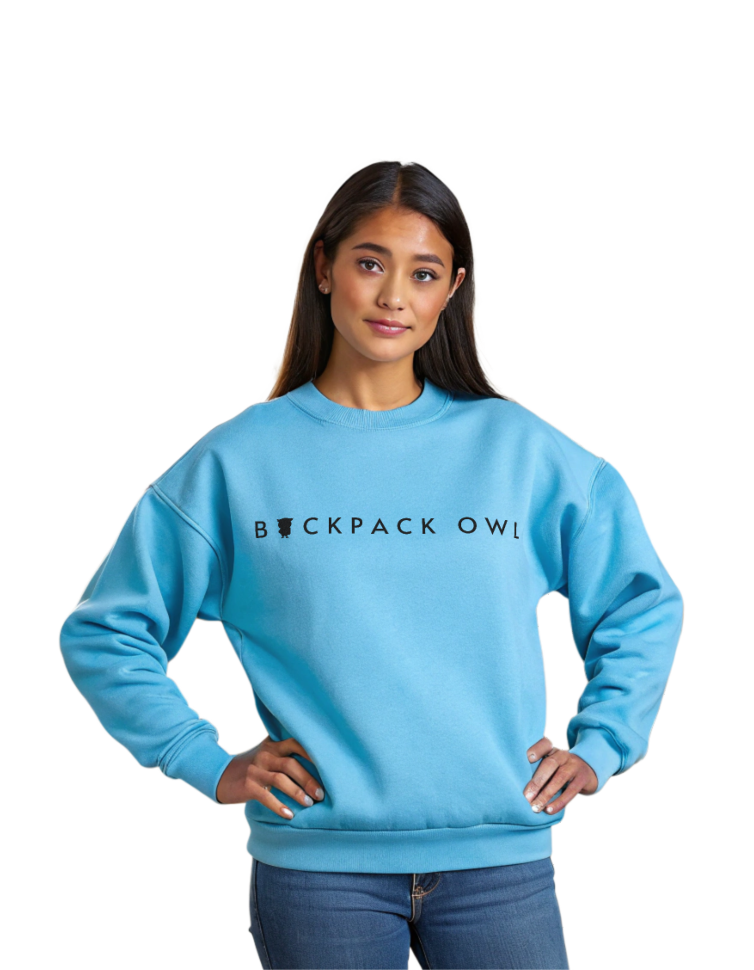 Backpack Owl Signature Unisex Heavy Blend™ Crewneck Sweatshirt