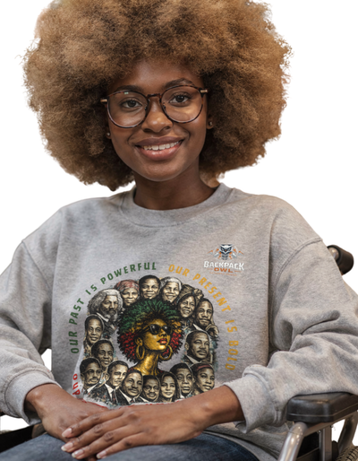 Afro Affirmation Graphic Crewneck Sweatshirt – Series MMXXVI/II