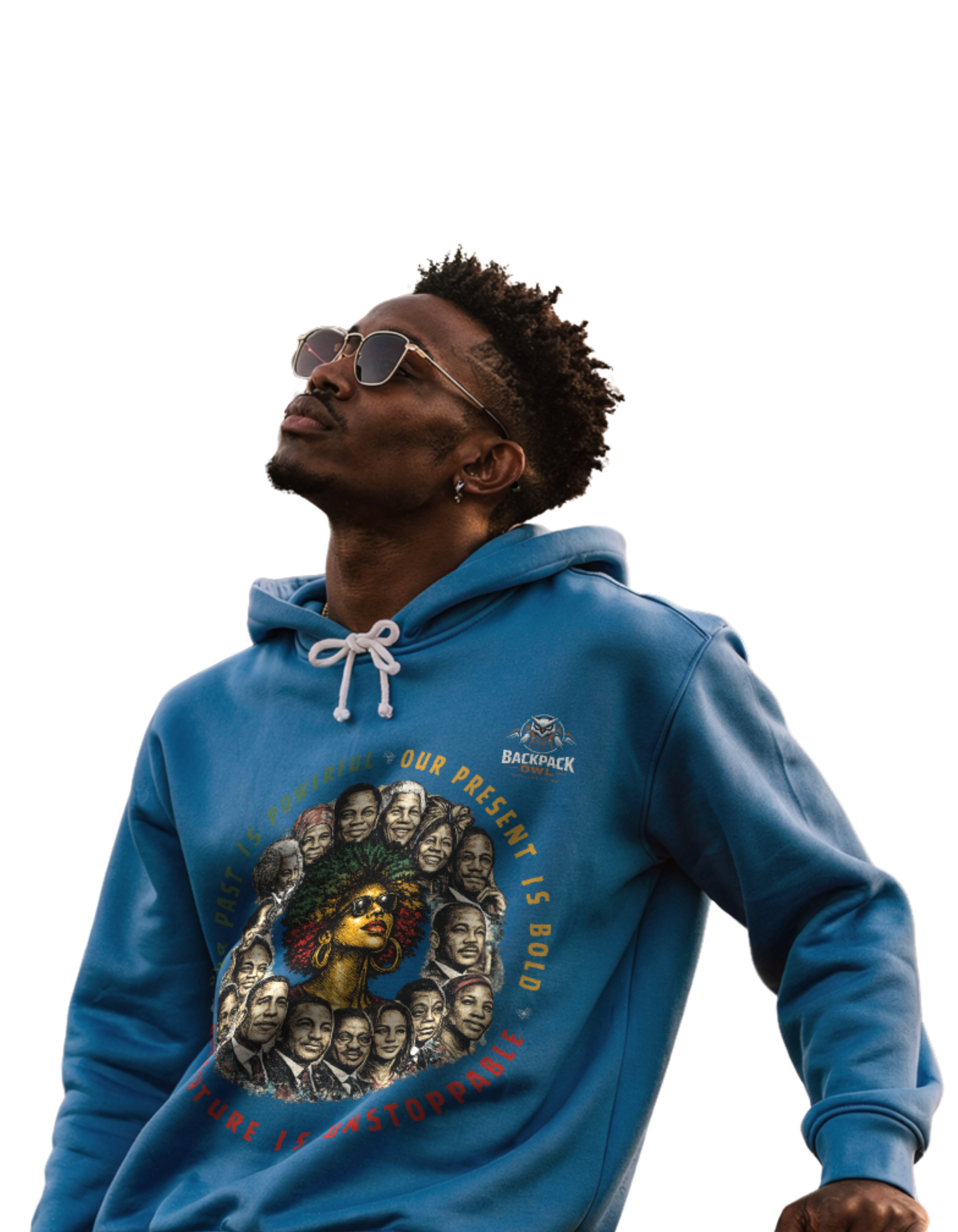 Afro Affirmation Graphic Unisex Hoodie – Series MMXXVI/II