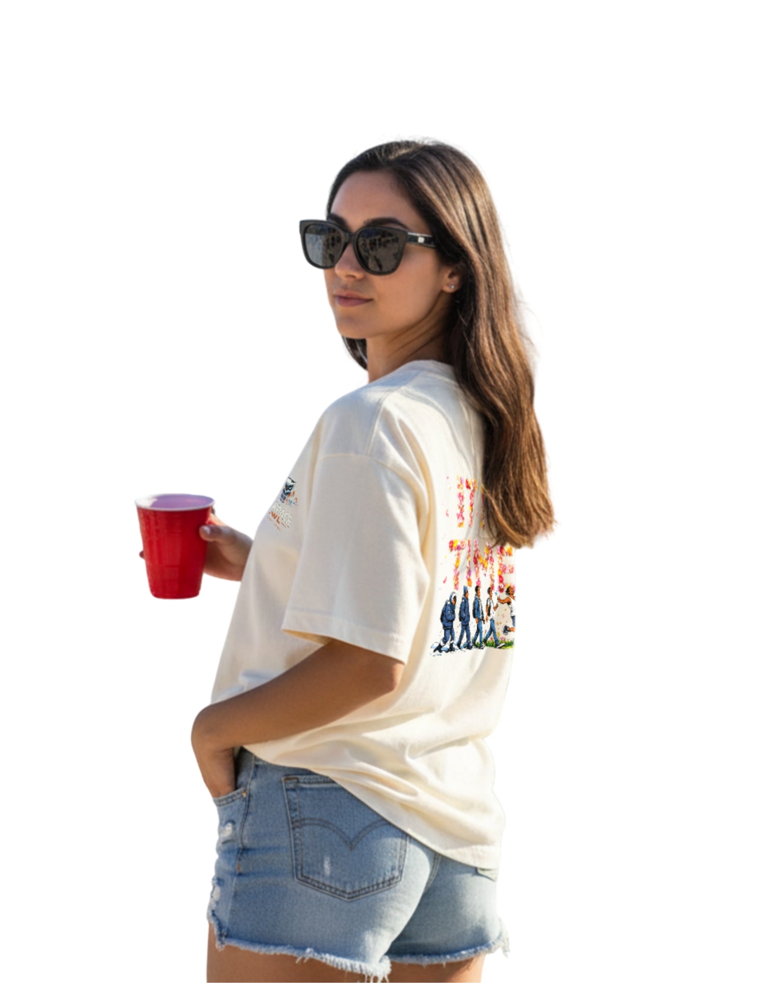 Spring Celebration Graphic Oversized Boxy Tee – Series MMXXVI/III